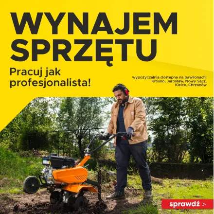 WYNAJEM SPRZĘTU