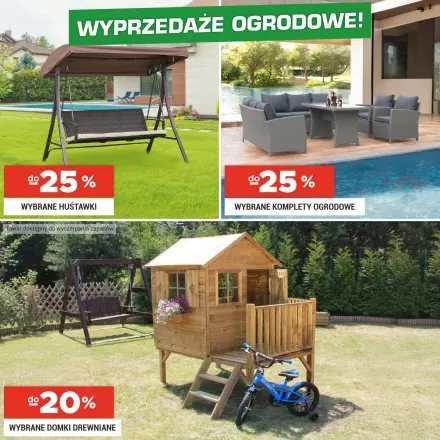 WYPRZEDAŻE OGRODOWE! - slajder