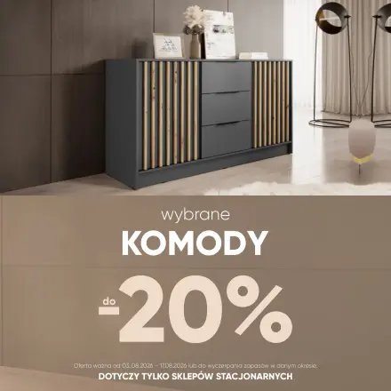 WYBRANE KOMODY - STACJONARNIE