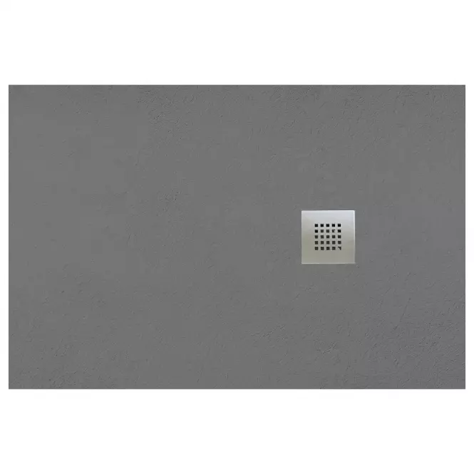Brodzik prostokątny Opal 120/70/2,6 szary