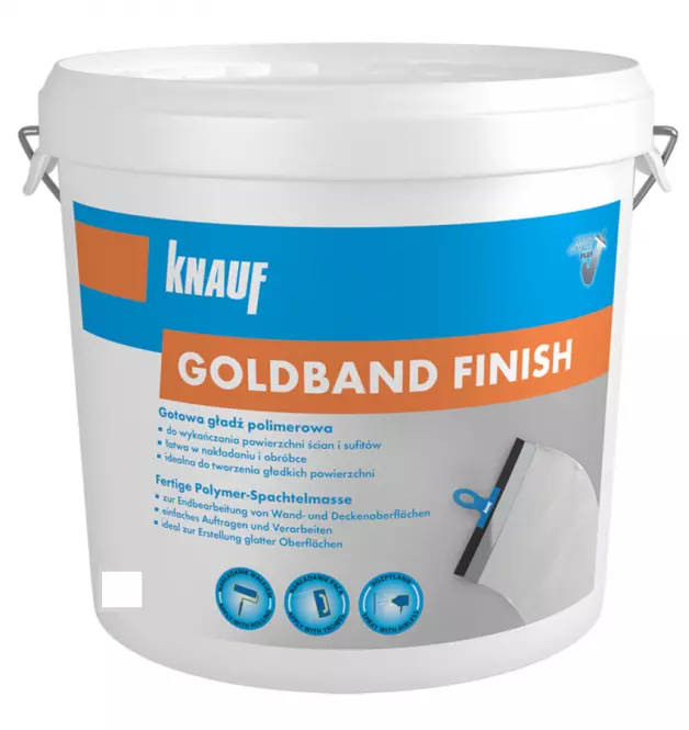 Knauf Gotowa gładź polimerowa GOLDBAND FINISH 18KG