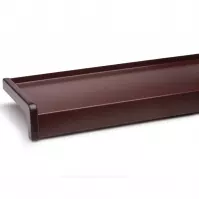 Parapet STALOWY 20X120 BRĄZ RAL 8017