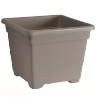 Doniczka Quadrato 14x14 cm beż avana