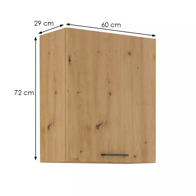 Szafka kuchenna Modena  60g-72 1f dąb artisan