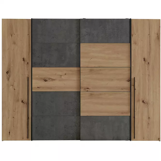 Szafa Narago 3 270 NRGS82511-C752 Dąb Artisan/Beton
