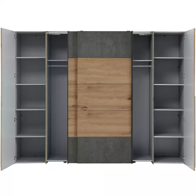 Szafa Narago 5 270 NRGS82511-C752 Dąb Artisan/Beton
