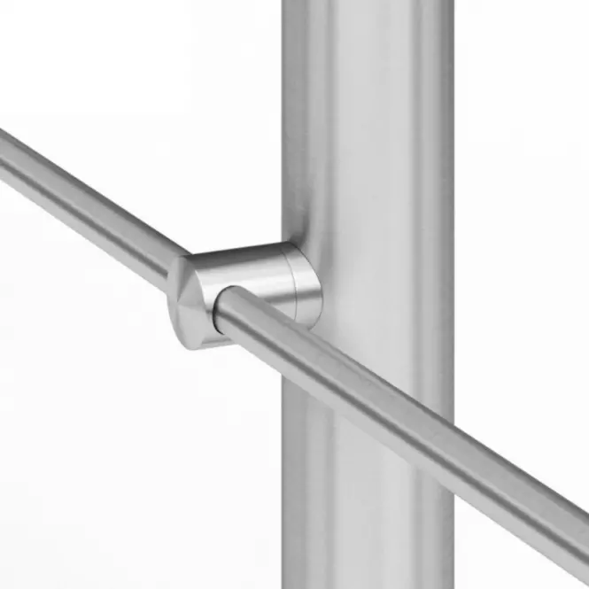 Słupek balustrady do montażu bocznego Ø42,4x1170mm