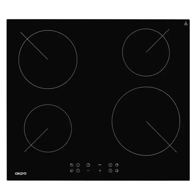 Płyta ceramiczna PKA 58008 58CM czarna