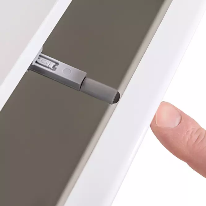 Meblościanka Switch IX Czarny/Biały
