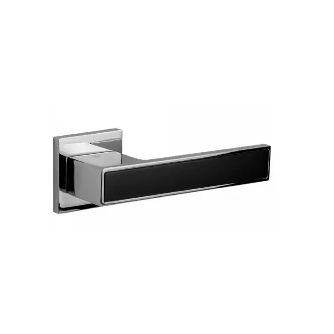 Klamka drzwiowa TOTAL Q Insert R67F chrom/czarny