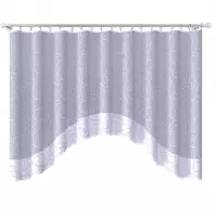 Firana żakardowa NIKA 300x160 biała