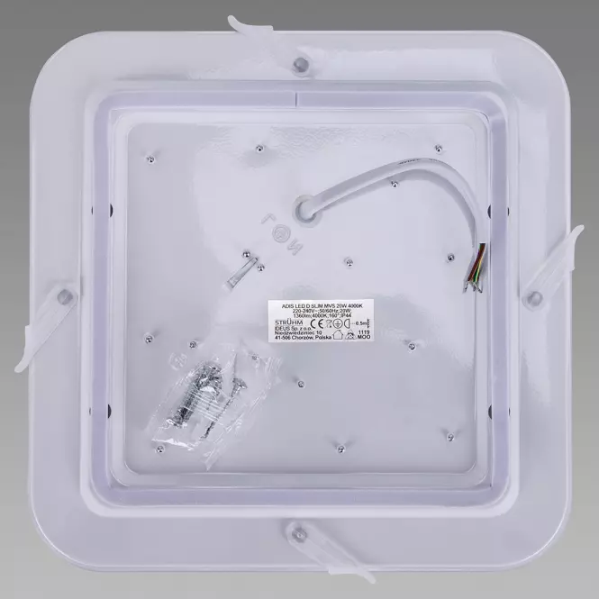 Plafon z czujnikiem ruchu Adis 03754 LED PL1