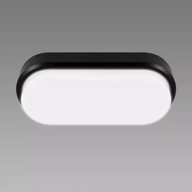 Plafon Aron LED L 12W Black 4000K 03798