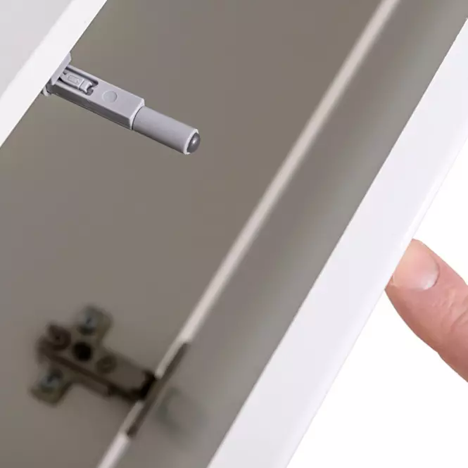 Meblościanka Switch Szkło+LED XII Czarny