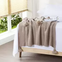Koc Talis 130x170 beżowy