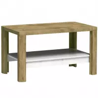 Ława Livinio L13 ribbeck/biały połysk