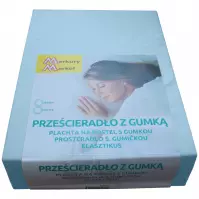 Prześcieradło jersey 140x200 kol. 9700 niebieski