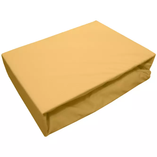 Prześcieradło jersey 90x200 kol. 5103 musztardowy