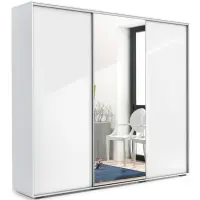 Szafa Aniela A25 250 Lustro/Biały