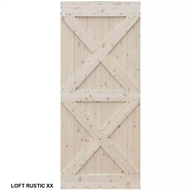 Skrzydło przesuwne Loft Rustic XX