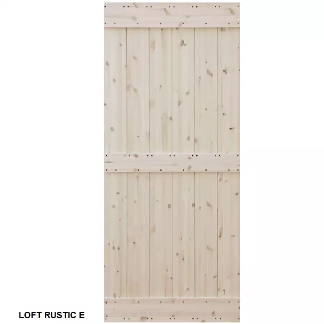 Skrzydło przesuwne Loft Rustic E