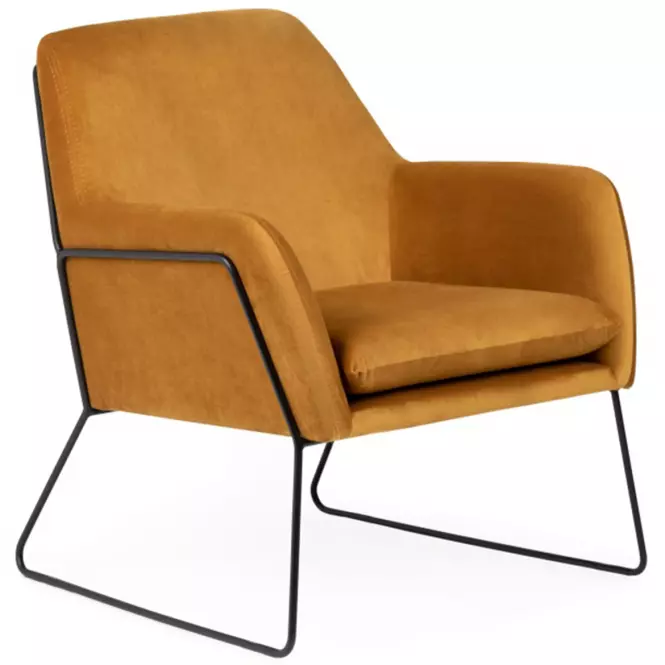 Fotel Milan Bluvel 68/czarne