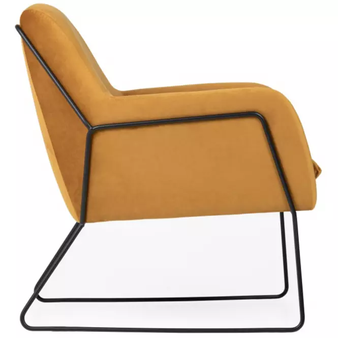 Fotel Milan Bluvel 68/czarne