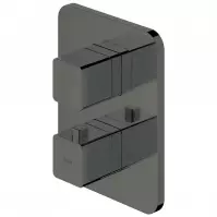 Bateria termostatyczna podtynkowa wannowa Parma grafit PM7436GR