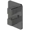 Bateria termostatyczna podtynkowa wannowa Parma grafit PM7436GR
