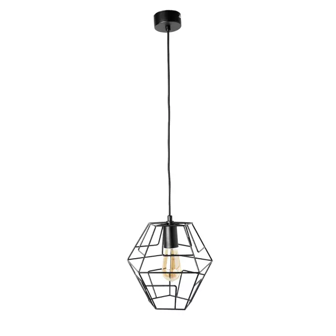 Lampa Pentagon 2780/Z-B-1 czarna LW1