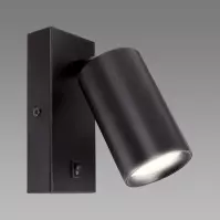 Lampa Daria WLL GU10 Black 4094