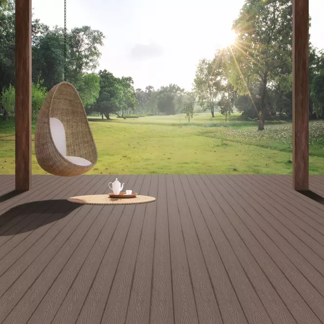 Deska tarasowa kompozytowa Gardin Idea Brąz 20x138x2200mm 3szt/opk
