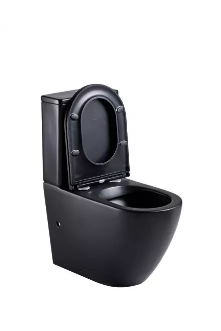 Kompakt bezkołnierzowy Igar Black z deską wolnoopadającą