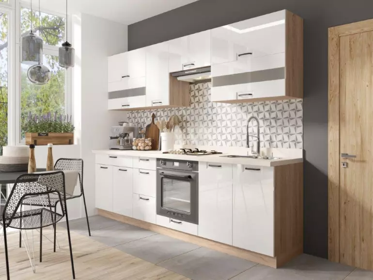 Szafka Kuchenna Favorit 2d Sonoma/White,3