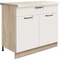 Szafka Kuchenna Favorit 7d Sonoma/White