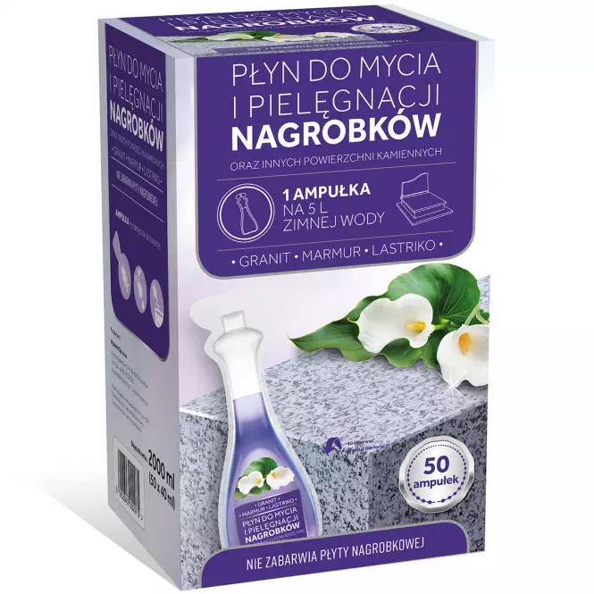 Płyn do mycia i pielęgnacji nagrobków 40 ml