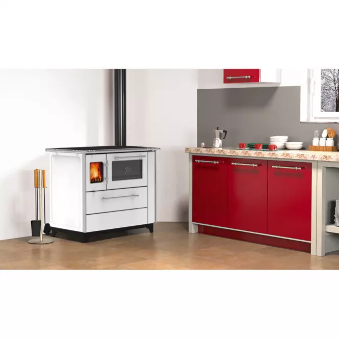 Kuchenka Donna biała 90 5kW lewa,5
