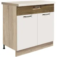 Szafka Kuchenna Favorit 6d Sonoma/White+Ribbeck
