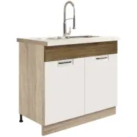 Szafka Kuchenna Favorit 13d Sonoma/White+Ribbeck
