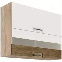 Szafka Kuchenna Favorit 42g Sonoma/White+Ribbeck