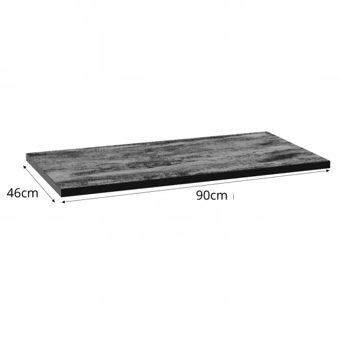 Blat Uni 90 Beton Czarny