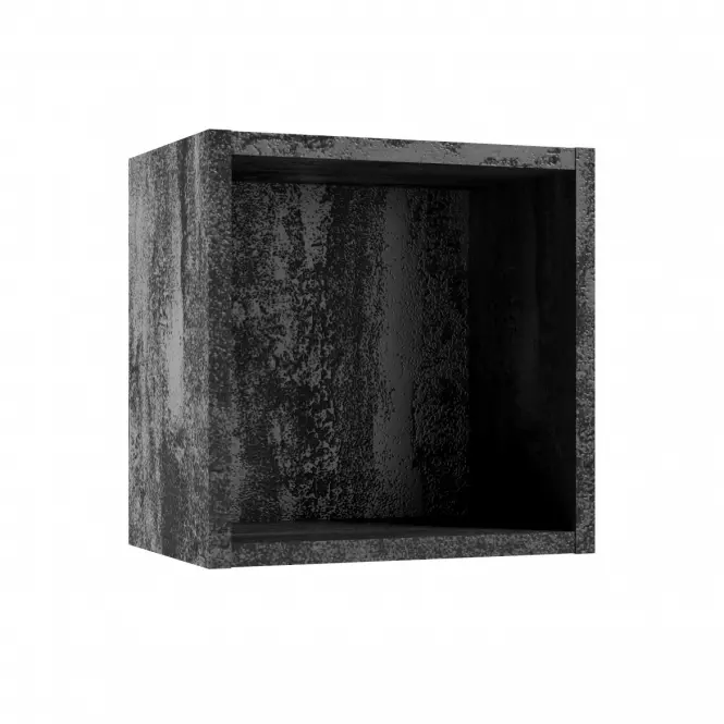 Szafka łazienkowa Qubik czarny beton 30x30x20