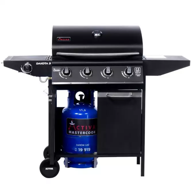 Grill gazowy Dakota III 4+1 (12,8 + 3,2 kW) 19784G