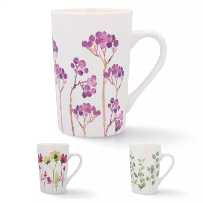 Kubek Porcelanowy 360 ml FLOWERS