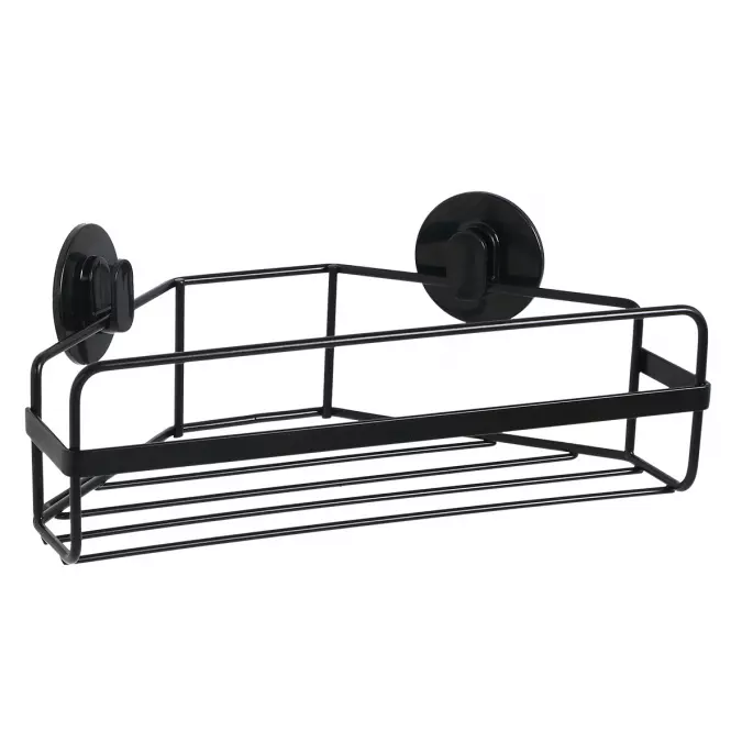Półka łazienkowa 1p narożna Loft black