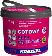 Kreisel Biały gotowy klej do płytek 111 7kg