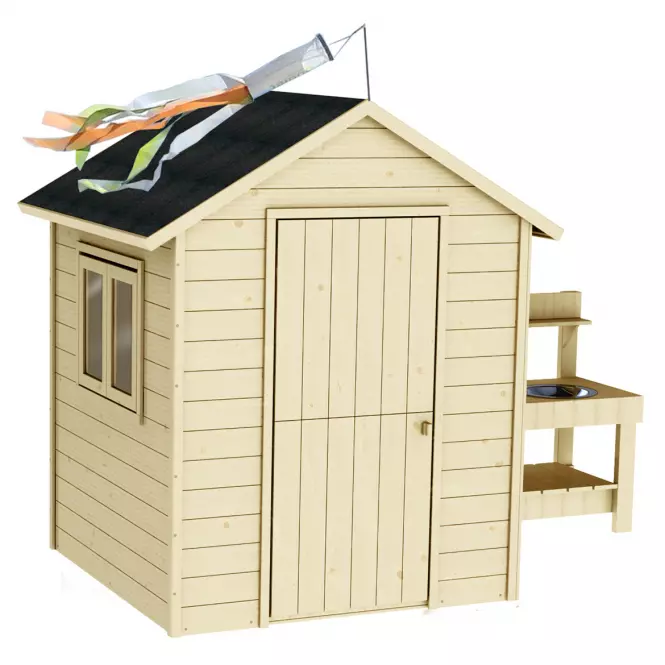 Domek dla dzieci JASMINE 221x127x162 cm