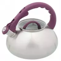 Czajnik Stalowy 2,8l Zpokrywka Szklana