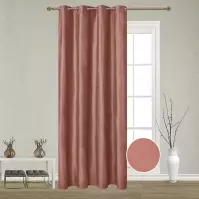 Zasłona na przelotkach Monika 21575/90 140x250 ciemny wrzosowy
