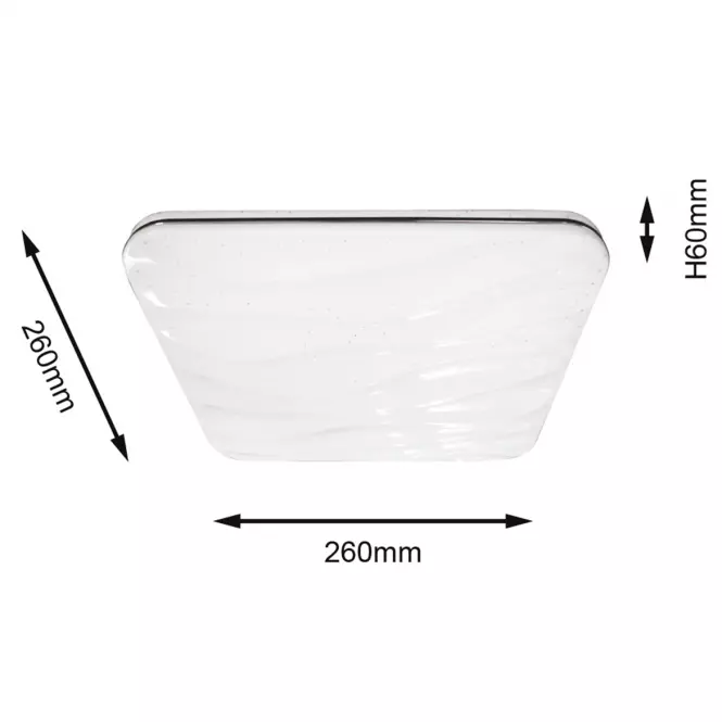 Plafon Wave KW EK76722 13W 4000K SKY PL1